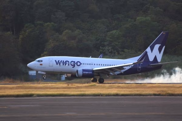 Cancelación temporal de vuelos Wingo hacia Caracas