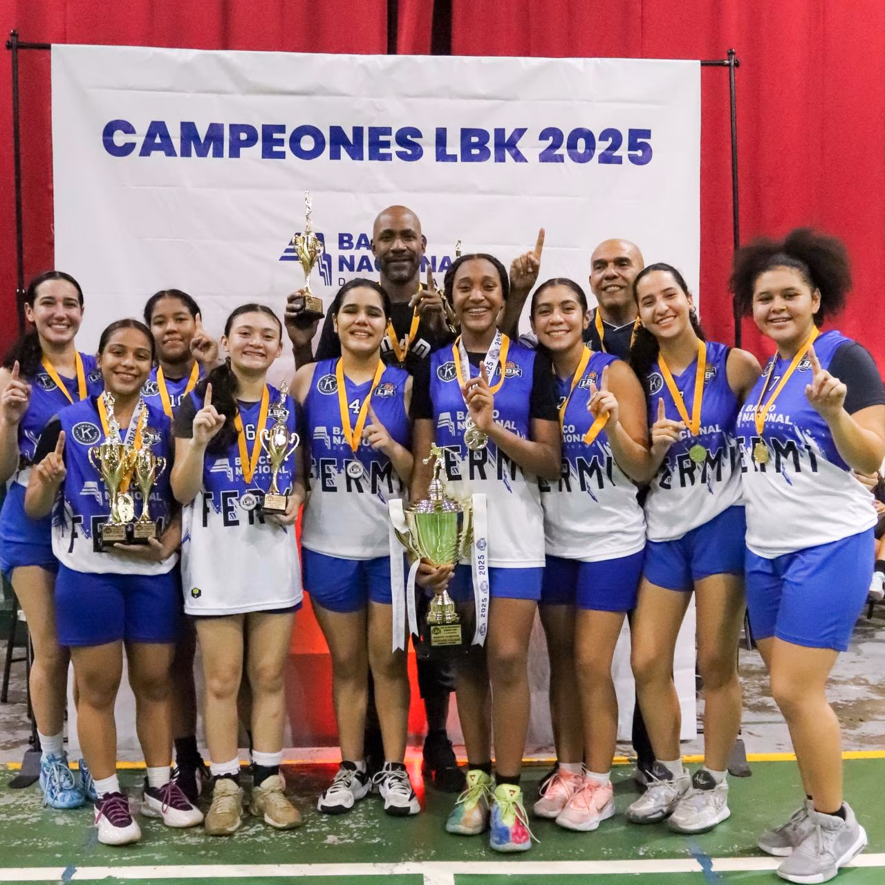 Enrico Fermi se corona campeón del LBK SUB18 femenino