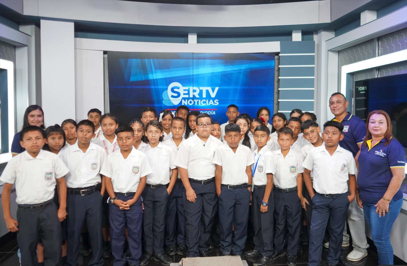 Jornada en SERTV marca el cierre anual de proyecto educativo