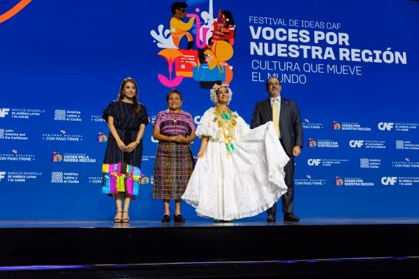 CAF –Banco de Desarrollo de América Latina y el Caribe– abrió en Ciudad de Panamá el festival “Voces por nuestra región: Cultura que mueve el mundo”, como antesala del Foro Económico Internacional de América Latina y el Caribe.