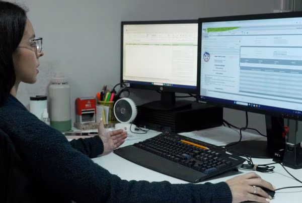 Funcionarios atienden citas digitales de la DOYC.