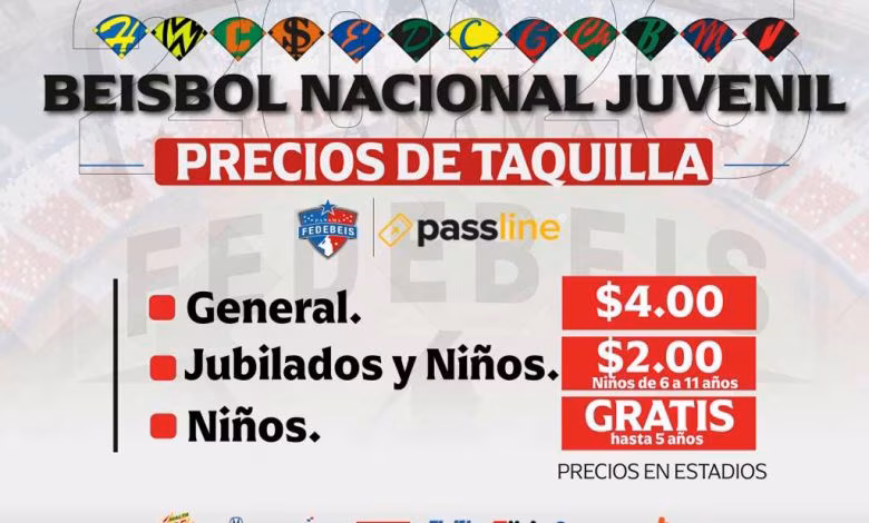 novena fecha del campeonato Nacional de Béisbol Juvenil.
