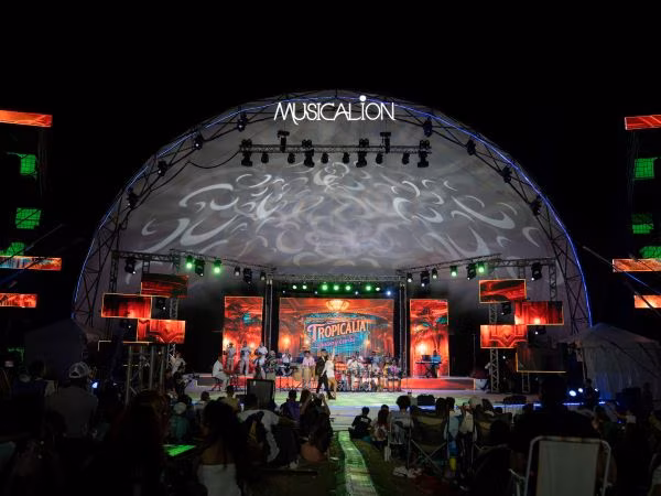 Una de las presentaciones en el Musicalion.