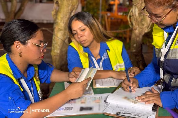 Inspectores de mitradel verifican permisos.