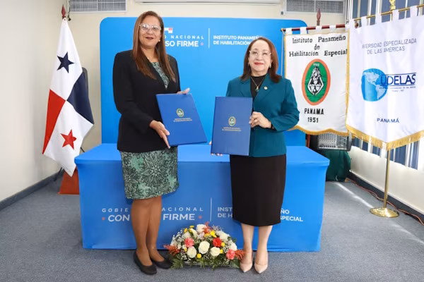 El Instituto Panameño de Habilitación Especial (IPHE) y la Universidad Especializada de las Américas (UDELAS) oficializaron en fecha reciente, la firma de un Convenio Marco de Cooperación Académica, con miras a establecer una colaboración sostenida en áreas académicas, científicas y de asistencia técnica entre ambas entidades educativas.