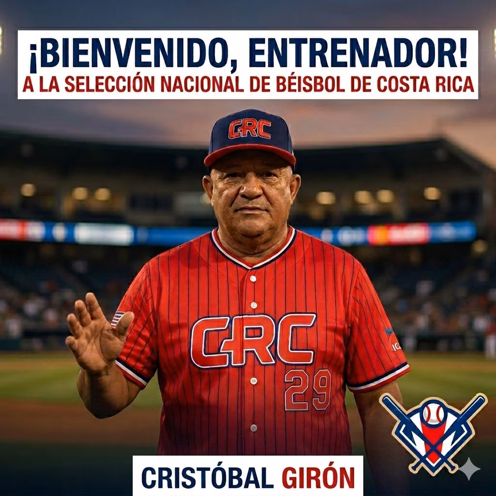 Cristóbal Girón le dan la bienvenida a la selección mayor de Costa Rica.