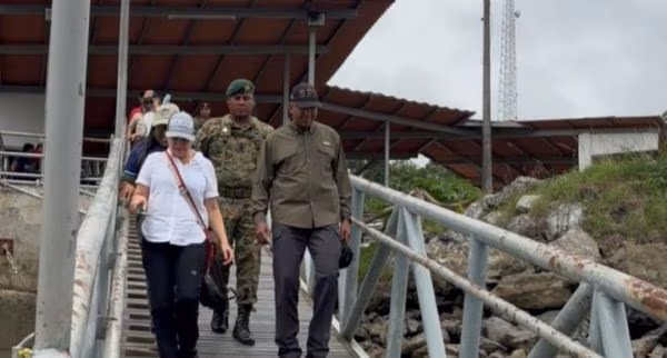 La Ministra Montalvo recorrió Darién.