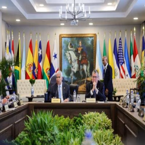 El presidente José Raúl Mulino recibió a mandatarios y altos representantes internacionales.