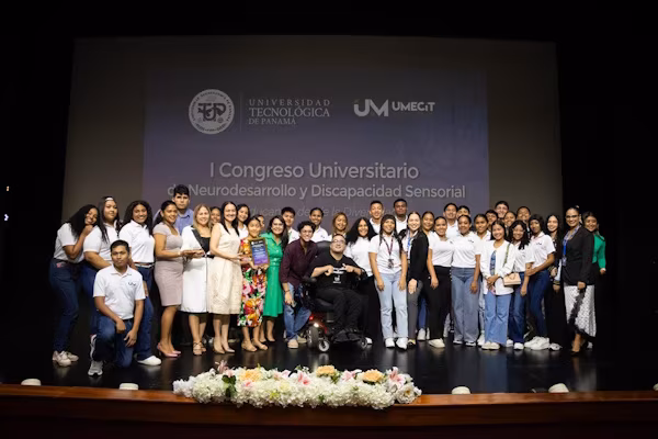 La Universidad Tecnológica de Panamá (UTP), actuó como sede los días 22 y 23 de junio, del I Congreso Universitario de Neurodesarrollo y Discapacidad Sensorial "Educando desde la Diversidad", el cual fue organizado por la Dirección de Equiparación de Oportunidades (DEO) de la Vicerrectoría de Vida Universitaria y la Coordinación de Bienestar Universitario de la Universidad Metropolitana de Educación, Ciencia y Tecnología (UMECIT).