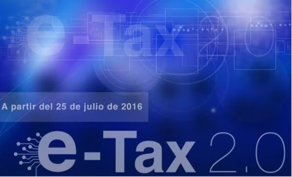 Sistema e-tax será remplazado.