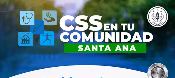 La Caja de Seguro Social de Panamá (CSS) busca como siempre, brindar la mejor atención médica a la población, y es por esto por lo que, este sábado, 26 de septiembre, llevará una nueva jornada de “CSS en tu Comunidad”, la cual se desarrollará en el Mercado San Felipe Neri, ubicado en el corregimiento de Santa Ana.