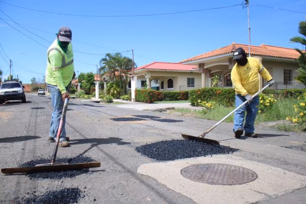 Operativo de parcheo en Chitré.