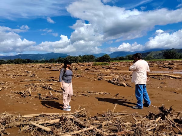 El Ministerio de Desarrollo Agropecuario de Panamá (MIDA), por medio de la Dirección Nacional de Ingeniería Rural y Riego y en colaboración con las Direcciones Regionales, mantiene acciones de atención y prevención en las zonas de Santiago Sur afectadas por el sismo de magnitud 7.5, particularmente en sectores como: Torio, Malena, Quebro y Mariato. Como parte de la respuesta institucional, el MIDA ha dispuesto maquinaria pesada, incluyendo tractores de oruga D5K, además de personal técnico y operativo, con la finalidad de apoyar los trabajos de despeje y recuperación de áreas afectadas.
